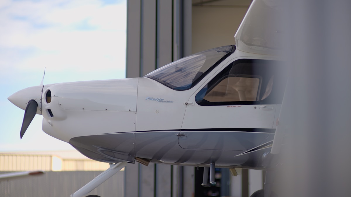 Komplett aufbereitetes Propellerflugzeug